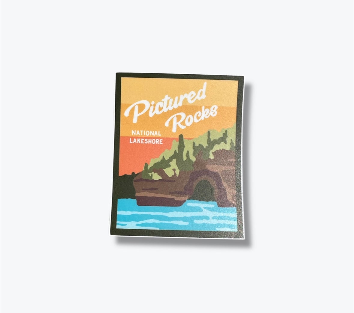 Sticker - Pictured Rocks National Lakeshore | The Dream Bean